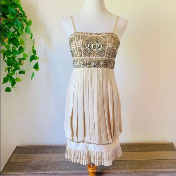Sue Wong Dresses & Skirts - Beaded Champagne Dress